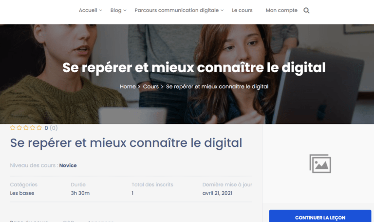 Formation Communication digitale PME – Greta EEP Lyon 7 Tutor LMS
