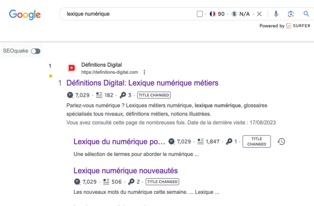 SerpTrends SEO Extension