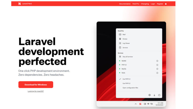 laravel herd