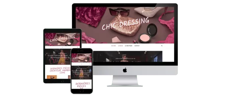 Projet Chic Dressing- Openclassrooms - Stéphane ARRAMI
