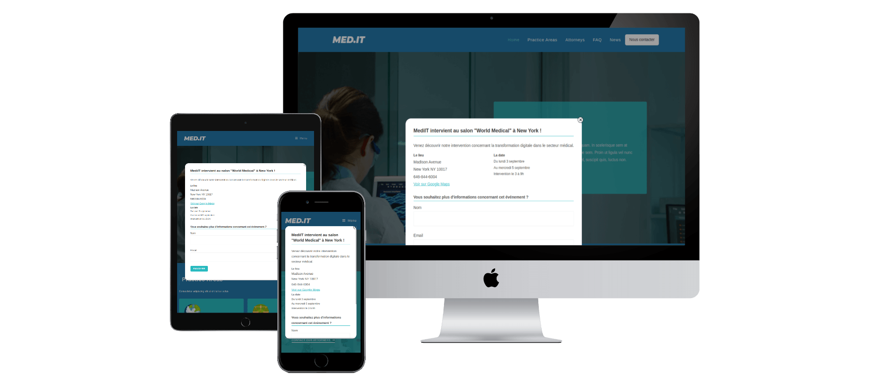 Projet Med.IT - Openclassrooms - Stéphane ARRAMI