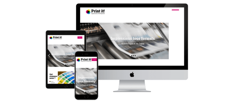 Devenir formateur web en 2026 : le guide complet 1 Projet Print it ! - Openclassrooms - Stéphane ARRAMI
