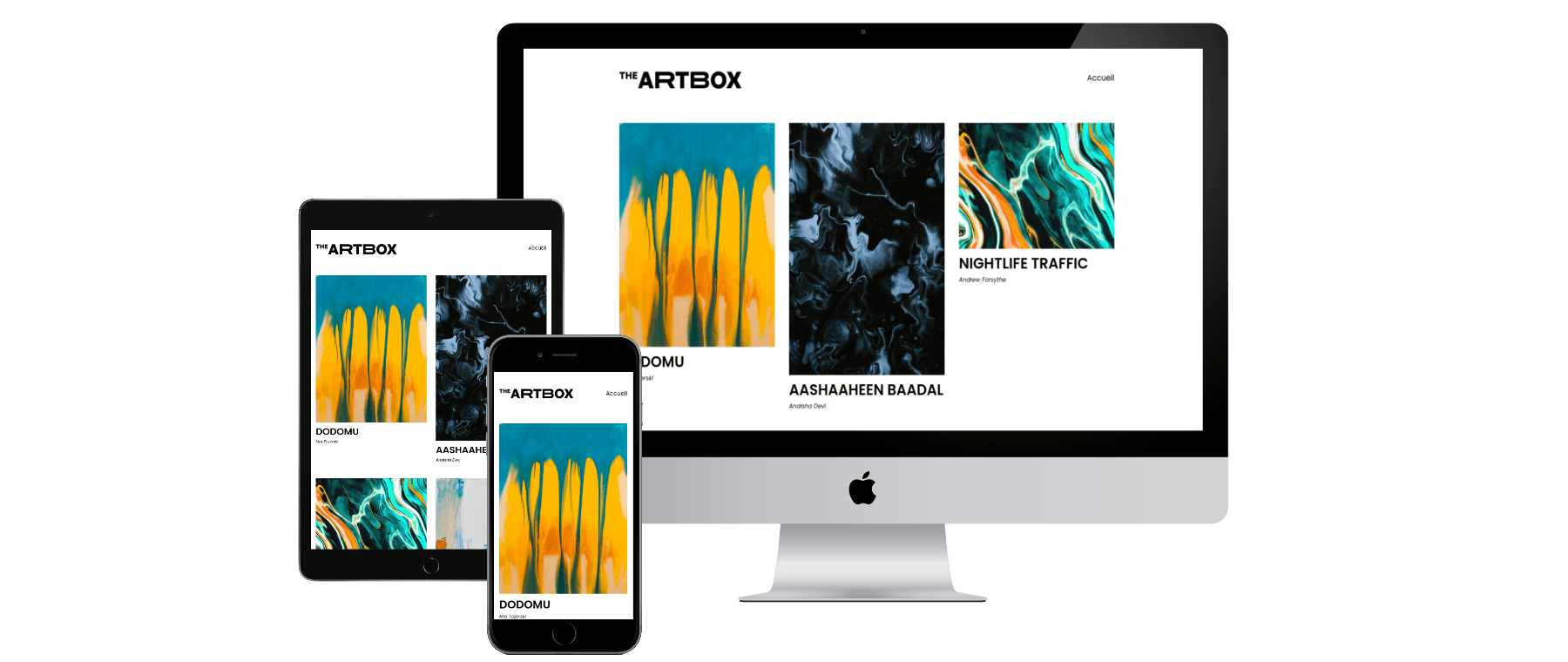 Projet The ArtBox – PHP "from scratch" 9 Projet the ArtBox - Openclassrooms - Stéphane ARRAMI