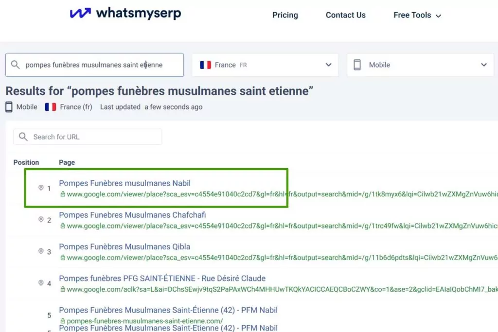 site pompes funèbres musulmanes