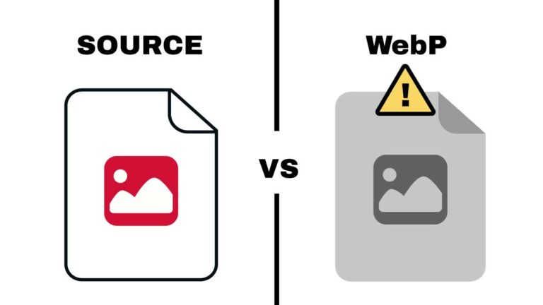 Source vs WebP