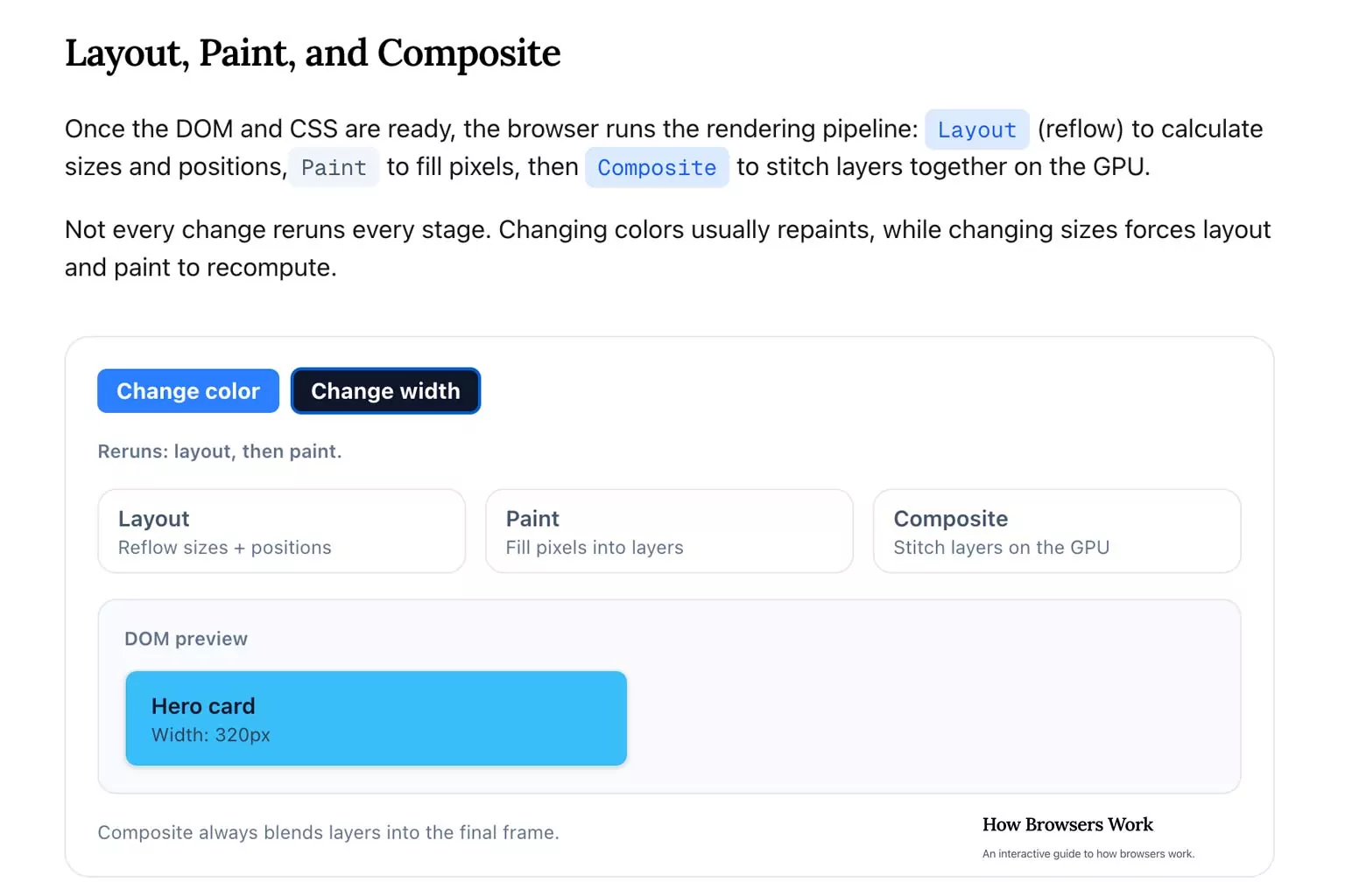 HowBrowsersWork : Comment fonctionne un navigateur 1 How Browsers Work
